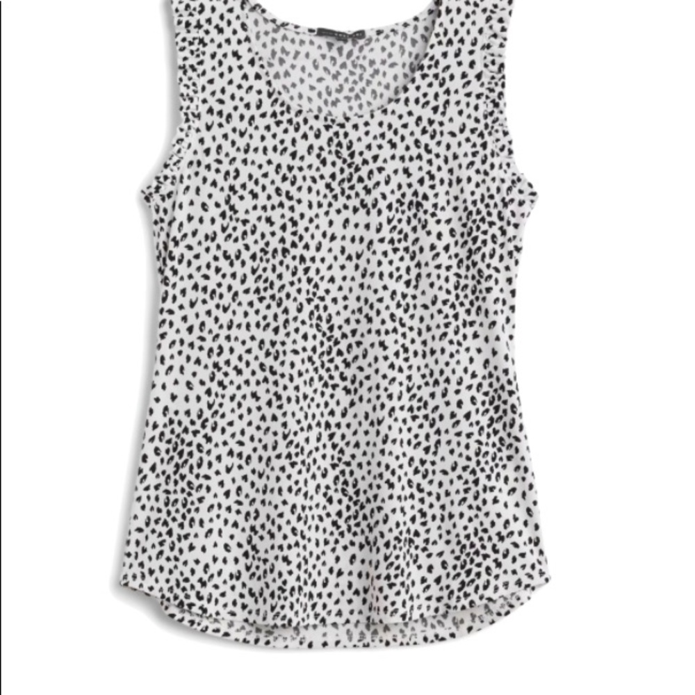 Beacon Cora Sleeve Detail Knit Tank NWT